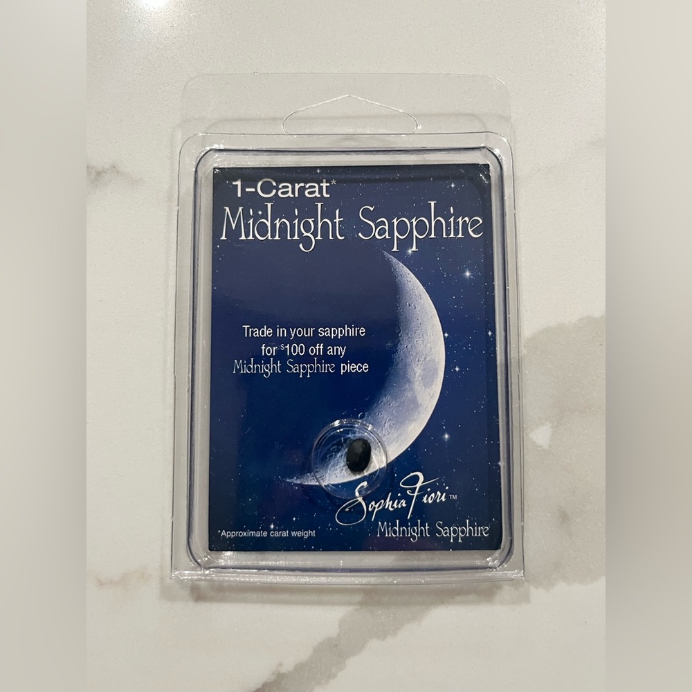 Sophia Fiori 1 Carat Midnight Sapphire